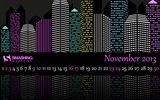 2013年11月 月曆壁紙(二) #16