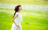 Juniel Corea hermosa niña HD wallpaper #11