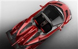 2014 Lamborghini Roadster Veneno rojo supercar HD wallpapers #5