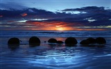 Windows 8 Theme Wallpaper: Strand Sonnenaufgang und den Sonnenuntergang #14