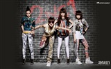 Korean music girls skupina 2NE1 HD tapety na plochu