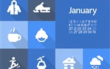 Januar 2014 Kalender Wallpaper (2) #13