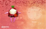 February 2014 Calendar wallpaper (1) #16