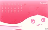 February 2014 Calendar wallpaper (2) #6