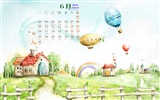 June 2014 calendar wallpaper (1) #10