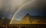 Schöner Regenbogen Landschaft HD Wallpaper #11