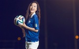 32 World Cup jerseys, football baby beautiful girls HD wallpapers #20