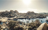 Hot and arid deserts, Windows 8 panoramic widescreen wallpapers #3