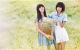 Korejský hudební dívčí skupina, růžové HD tapety na plochu #8