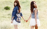 Korejský hudební dívčí skupina, růžové HD tapety na plochu #10
