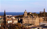 Belle ville d'Edimbourg, en Ecosse fonds d'écran HD