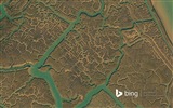 Microsoft Bing HD Tapety na plochu: Letecký pohled na Evropu #11