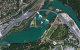 Microsoft Bing fondos de pantalla HD: Vista aérea de Europa #19