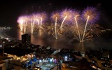 La beauté du ciel nocturne, feux d'artifice beaux fonds d'écran #7