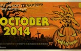 Октябрь 2014 Календарь обои (2) #10