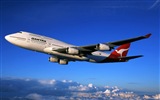 Boeing 747 Passagierflugzeug HD Wallpaper #15