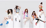 韩国美少女音乐组合，KARA高清壁纸12