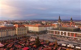 독일 드레스덴 도시 풍경의 HD 배경 화면 #11