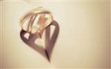 The theme of love, creative heart-shaped HD wallpapers #17