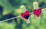 The theme of love, creative heart-shaped HD wallpapers #18