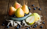 Succulent fruit, pears close-up HD wallpapers #11