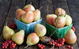 Succulent fruits, poires close-up fonds d'écran HD #14