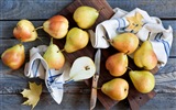 Succulent fruits, poires close-up fonds d'écran HD #15