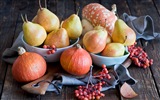 Succulent fruits, poires close-up fonds d'écran HD #18