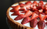 美味可口的草莓蛋糕 高清壁紙 #4