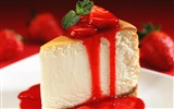 美味可口的草莓蛋糕 高清壁紙 #8