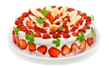 Delicioso pastel de fresas fondos de pantalla de alta definición #17