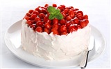 Delicioso pastel de fresas fondos de pantalla de alta definición #20
