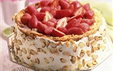 Délicieux gâteau fraises fonds d'écran HD #21