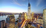 美國紐約帝國大廈城市夜景 高清壁紙 #12