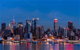 美國紐約帝國大廈城市夜景 高清壁紙 #20