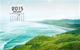 Janvier 2015 calendar fond d'écran (1) #16