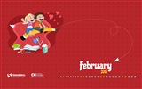 February 2015 Calendar wallpaper (2) #7