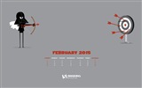 February 2015 Calendar wallpaper (2) #13