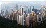 홍콩의 도시 풍경 아름다운 HD 배경 화면 #6