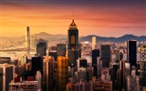 Paisaje urbano fondos de pantalla HD hermosas de Hong Kong #7