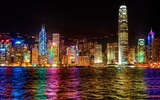 Городской пейзаж красивые обои HD Гонконга #13