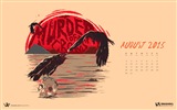 August 2015 calendar wallpaper (2) #17