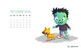 October 2015 calendar wallpaper (2) #7