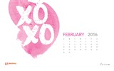 February 2016 Calendar wallpaper (2) #3