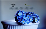 De abril de fondo de pantalla de calendario el año 2016 (1) #11