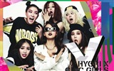 filles coréennes combinaison idole de la musique fonds d'écran HD Spica #19