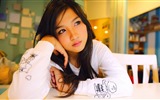 清纯可爱年轻的亚洲女孩 高清壁纸合集(二)9
