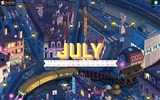 2016년 7월 달력 배경 화면 (1) #1
