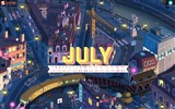 2016年7月 月曆壁紙(一)