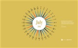 Julio 2016 fondo de pantalla de calendario (2) #16
